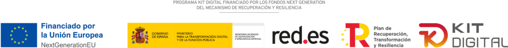 Logos oficiales de la subvención Kit Digital